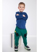 Blue boys\' blouse with a pocket DZ9027 - Online store - Boutique